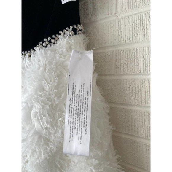 Mac Duggal strapless bodice rosette ballgown NWT - Picture 4 of 8